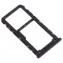 Slot per scheda SIM + SIM / Micro SD vassoio di carta per Meizu M6T (nero)