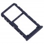 Slot per scheda SIM + SIM / Micro SD vassoio di carta per Meizu M6T (blu)