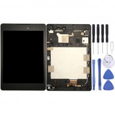 LCD obrazovka a digitizér Full Montáž s Rám pro Asus Zenpad 3 8.0 / Z581KL (Černý)