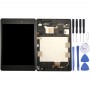 LCD екран и Digitizer Пълното събрание с Frame за Asus Zenpad 3 8.0 / Z581KL (черен)