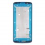Fronte Housing LCD Cornice Bezel per Motorola Moto G6 più (blu)