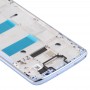 Első Ház LCD keret visszahelyezése Motorola Moto G6 Plus (Kék)