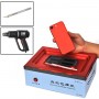 Вакуум машина покритие Вакуум машина за пликове DIY корица Film Repair Tool (с горещ въздух Gun) за смарт телефони