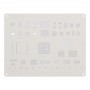 Kaisi A-11 IC Chip BGA Reballing Stencil Kit Set Tin Platta för iPhone X / 8/8 Plus