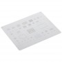 Kaisi A-13 IC Chip BGA Reballing šablony sady Set Tin deska pro iPhone 11/11 / Pro 11 Pro Max