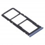 SIM-Karten-Behälter + SIM-Karten-Behälter + Micro-SD-Karten-Behälter für Xiaomi Redmi Hinweis 9S / Redmi 9 (Gray)