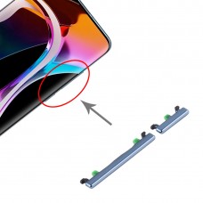 Przycisk zasilania i głośności Przycisk sterowania Xiaomi Mi 10 Lite 5G (czarny)