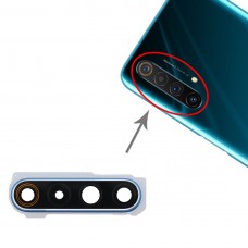 OPPO Realme X50 5G用カメラのレンズカバー（ダークブルー）