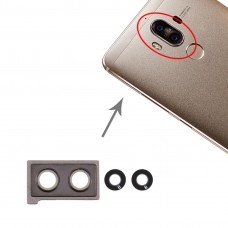 Lens de caméra arrière 10 pcs pour Huawei Mate 9 (or) 