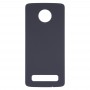 Batterie-rückseitige Abdeckung für Motorola Moto Z4 (Schwarz)