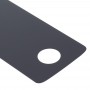 Batterie-rückseitige Abdeckung für Motorola Moto Z4 (Schwarz)