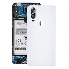 Battery Back Cover for Motorola Moto One Action(White) 