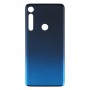 Аккумулятор Задняя крышка для Motorola Moto One Macro (синий)