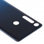 Аккумулятор Задняя крышка для Motorola Moto One Macro (синий)