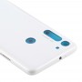 Batterie couverture pour Motorola Moto G8 (Blanc)