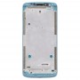 פלייט Bezel מסגרת LCD מכסה טיימינג עבור מוטורולה Moto E5 פלוס (כחול)