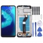 LCD Screen and Digitizer Full Assembly With Frame for Motorola Moto G8 Power Lite (Black)