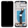 ЖК-экран и дигитайзер Полная сборка с рамкой для Motorola Moto G8 питания Lite (черный)