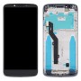 LCD Screen and Digitizer Full Assembly With Frame for Motorola Moto E5(Grey)