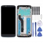 LCD Screen and Digitizer Full Assembly With Frame for Motorola Moto E5 Plus(Black)