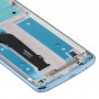 Ekran LCD Full Digitizer Montaż z ramą dla Motorola Moto E5 Plus (niebieski)