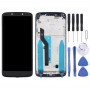 LCD Screen and Digitizer Full Assembly With Frame for Motorola Moto G6 Play(Black)