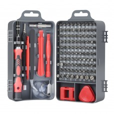 115 in 1 Precision Screw Driver Mobile Phone Computer Disassembly Maintenance Tool Set(Red) 