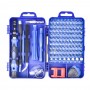 115 in 1 Precision Screw Driver Mobile Phone Computer Disassembly Maintenance Tool Set(Blue)