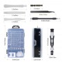 115 in 1 Precision Screw Driver Mobile Phone Computer Disassembly Maintenance Tool Set(Blue)