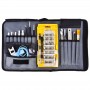 Portable платнена торба мобилен телефон Демонтаж поддръжка Инструмент Мултифункционален Комбинация инструмент отвертка Set (жълт)