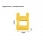 110 i en Watch Mobiltelefon Demontering underhållsverktyg Multifunktionell kromvanadinstål Skruvmejsel Set (gul)