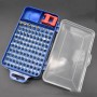 110 v 1 hodinky mobilní telefon Demontáž Nástroj údržby Multifunkční Chrome Vanadium Steel šroubovák Set (Modrá)