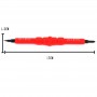 7 w 1 Bit izolacji Multipurpose Naprawa narzędzi Zestaw wkrętaków (czerwony)
