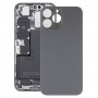 Batterie zurück -Deckung für iPhone 14 Pro Max (schwarz)