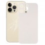 Könnyű csere nagy kamera lyukú üveg hátsó akkumulátor fedele az iPhone 14 Pro Max -hoz (arany)