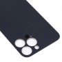 Cubierta de batería de vidrio de agujero de cámara grande de reemplazo fácil para iPhone 14 Pro Max (dorado)