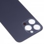 Helppo vaihto iso kameran reikän lasinen taka -akkukansi iPhone 14 Pro Max (violetti)