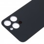החלפה קלה כיסוי סוללה של סוללה של חור מזכוכית קלה לאייפון 14 Pro Max (סגול)