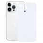 Helppo vaihto iso kameran reikän lasinen taka -akkukansi iPhone 14 Pro Maxille (valkoinen)