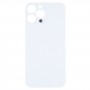 Lätt ersättning Big Camera Hole Glass Back Batterilock för iPhone 14 Pro Max (White)
