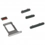 SIM -kártya tálca + oldalsó kulcsok iPhone 14 Pro Max (fekete)