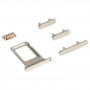SIM Card Tray + Side Keys for iPhone 14 Pro Max(Gold)