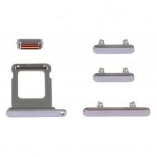 SIM Card Tray + Side Keys for iPhone 14 Pro Max(Purple)