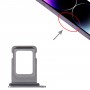 SIM+SIM ბარათის უჯრა iPhone 14 Pro Max (შავი)