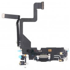 Für iPhone 14 Pro Ladeanschluss Flex -Kabel (schwarz)
