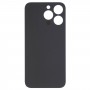 Remplacement de Big Big Camera Hole Back Battery Cover pour iPhone 14 Pro (noir)