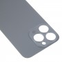 Łatwa wymiana Otworu Big Camera Glass Cover Batch Batteel dla iPhone 14 Pro (czarny)
