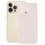 მარტივი ჩანაცვლება დიდი კამერის ხვრელი მინის უკანა ბატარეის საფარი iPhone 14 Pro (ოქრო)
