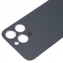 簡単な交換ビッグカメラホールガラスバックバッテリーカバーiPhone 14 Pro（紫）