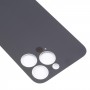 მარტივი ჩანაცვლება დიდი კამერის ხვრელი მინის უკანა ბატარეის საფარი iPhone 14 Pro (ვერცხლი)